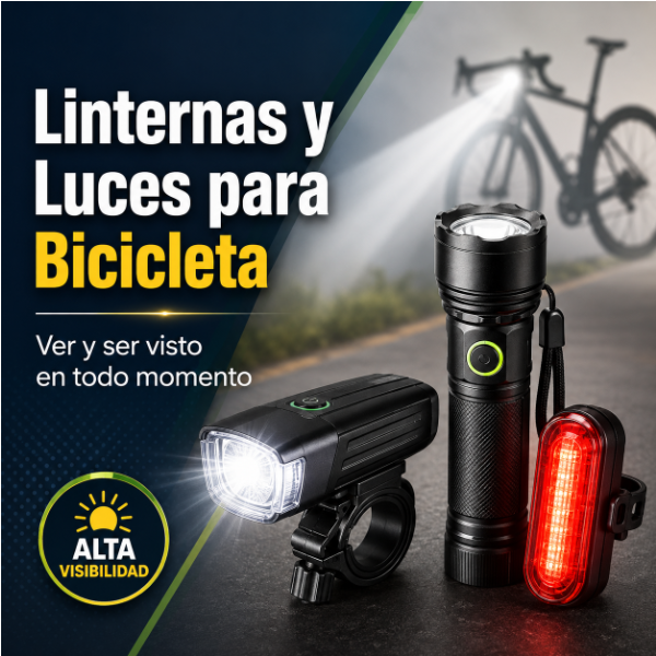 Linternas Potentes y Duraderas