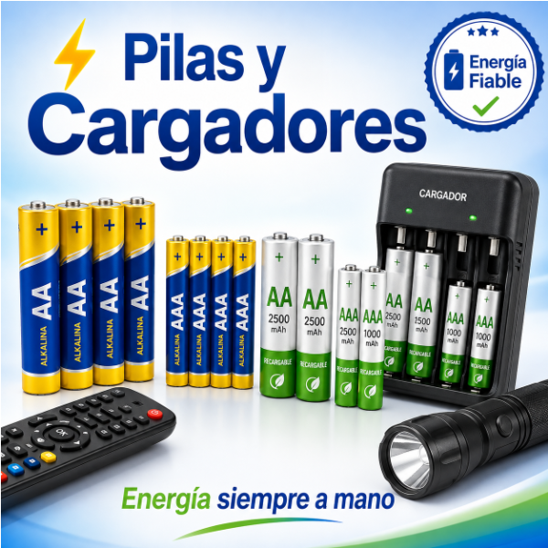 Pilas y Cargadores