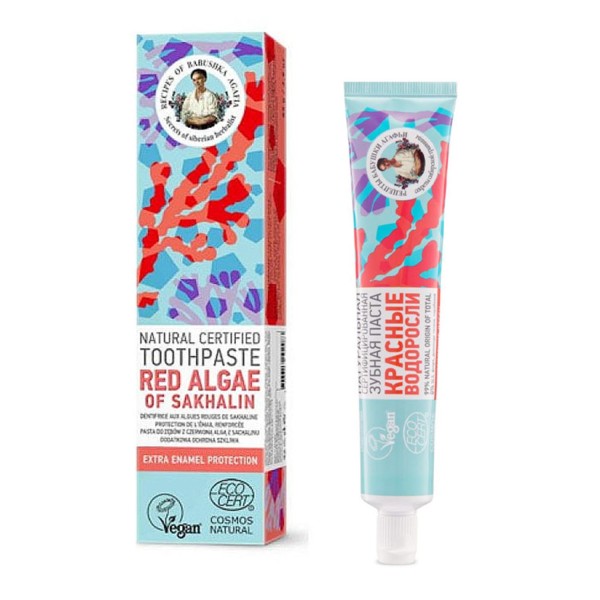 Natura siberica agafja dentifrico algas rojas 1un