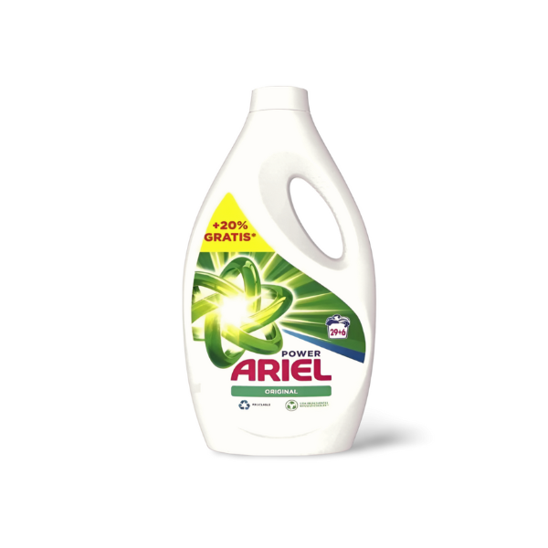 Detergente liquido maquina original 29+6=35 dosis