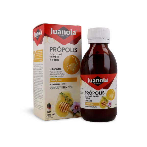 Juanola Propolis Miel Tomillo Jarabe 140ml
