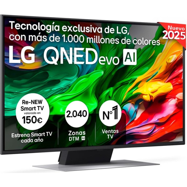 Lg qned evo 43qned87a6d / televisor smart tv 43" miniled uhd 4k hdr